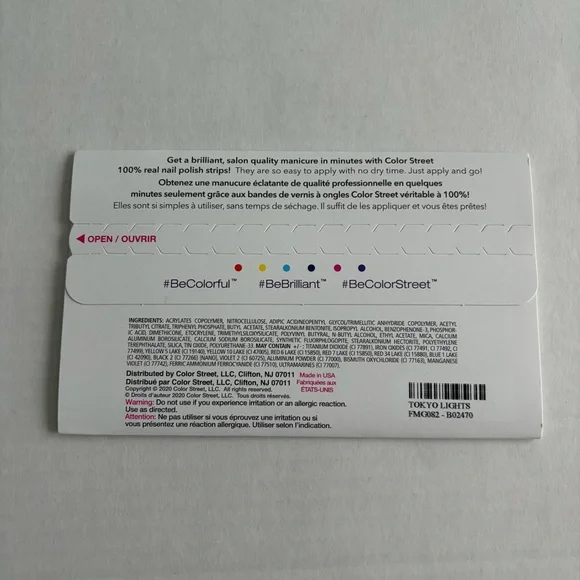 Color Street: Tokyo Lights | Rose Gold Glitter Sparkle Party Metallic Pink - Picture 4 of 16